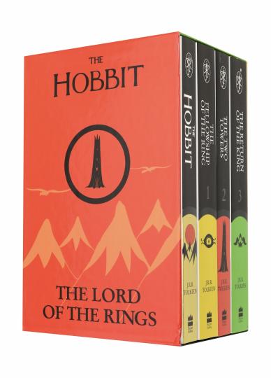 The Hobbit.The Lord of the rings (Хоббит.Властелин колец- комплект 4 книги)