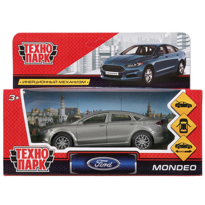 Le véhicule en métal FORD MONDEO, d'une durée de 12 cm, est ouvert, il y a un moteur, une série. dans le cor. Parc technologique dans le cor.2*36шт