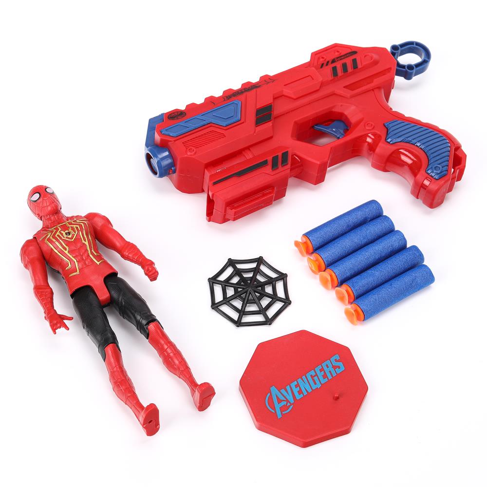 Blaster avec des poids et des figurines, blister 33*17*5 cm - dans la couleur 2*32 pouces