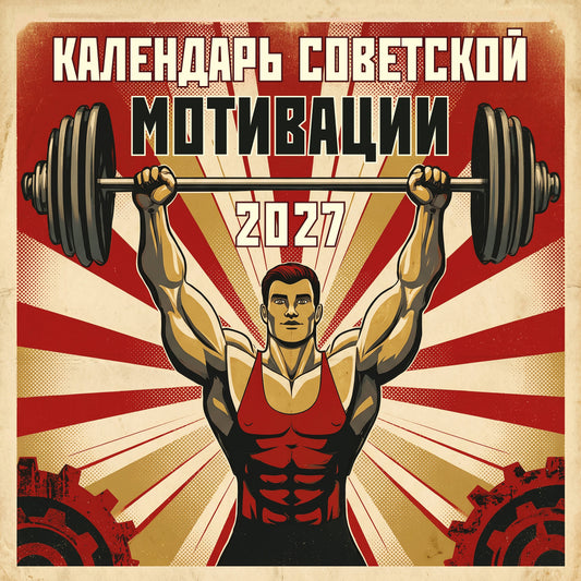 Календарь СОВЕТСКОЙ МОТИВАЦИИ. Календарь настенный на 2027 год (300х300 мм)