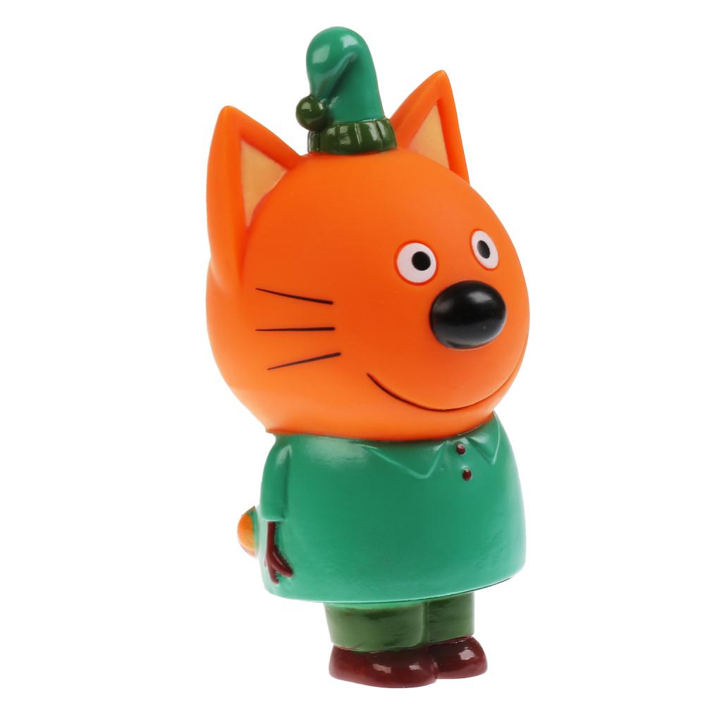 Игрушка пластизоль для ванны Капитошка Три Кота папа и Компот, 2шт., сетка (русс.уп.) в кор.50шт