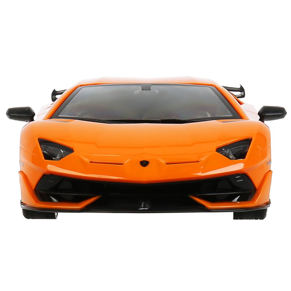 La machine de la Lamborghini Aventador SVJ 1:14, avec sa couleur, est dans l'assortiment. dans le cor. Rastar en cor.6шт