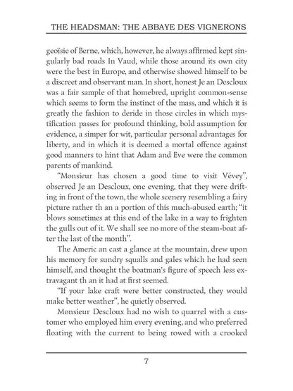 The Headsman: The Abbaye des Vignerons = Палач, или Аббатство виноградарей. Т. 10: на англ.яз
