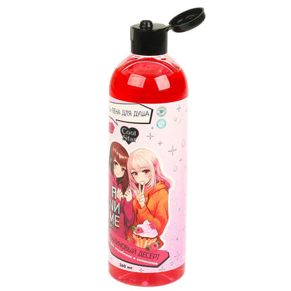 Gel pour la douche et le pénis de l'anime 2, petit désert, 360 ml, Cool Star, en cor.6 pièces
