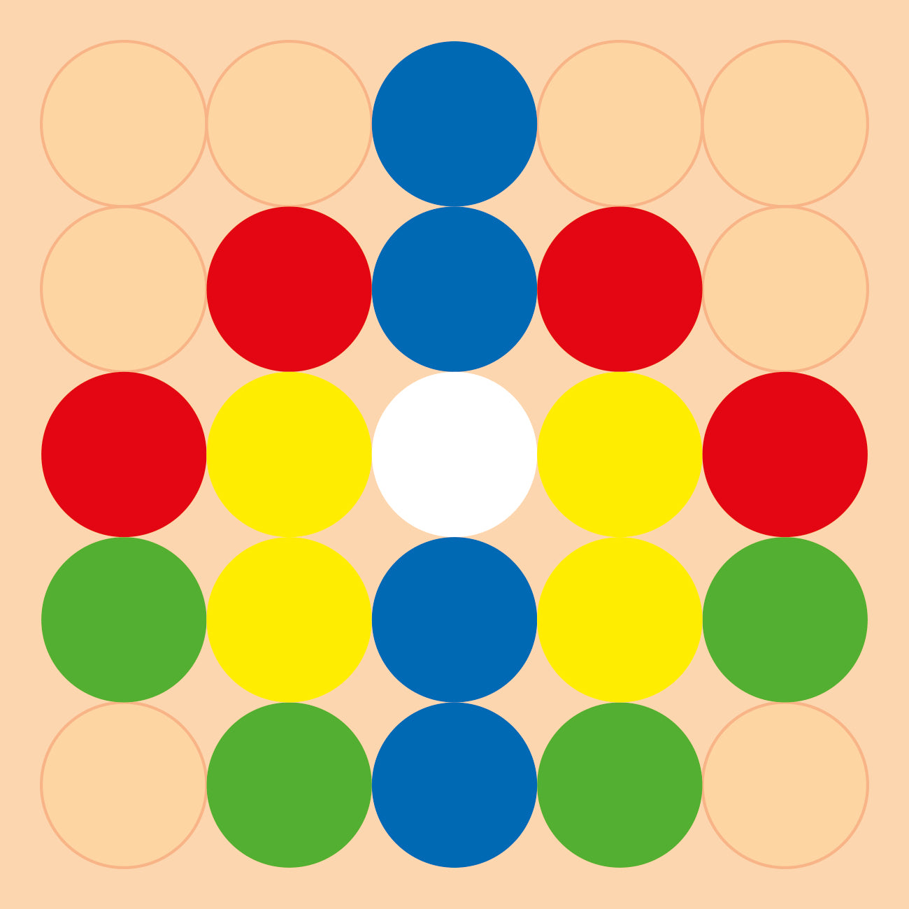 Mosaïque originale "Веселые столбики" 25 эл