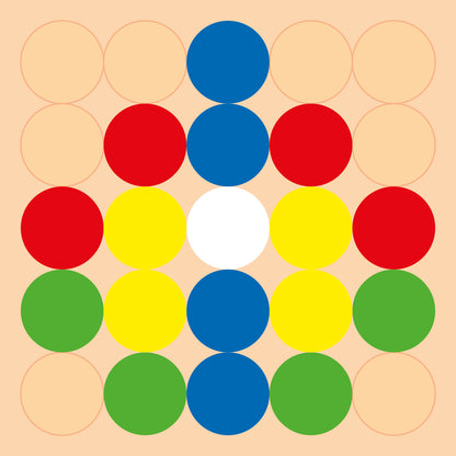 Mosaïque originale "Веселые столбики" 25 эл