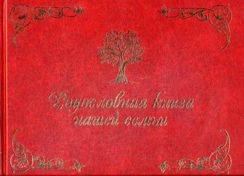 Родословная книга нашей семьи (красная)