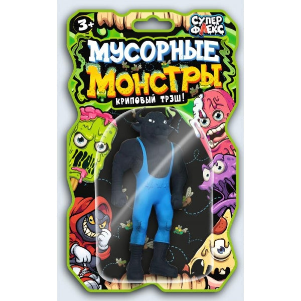 Jeu de musique monstre, blister Super Flex en cor.3*12 pouces