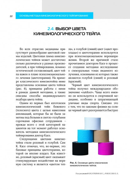 Основы кинезиотейпирования. C'est normal. 4-е изд. (доработанное)