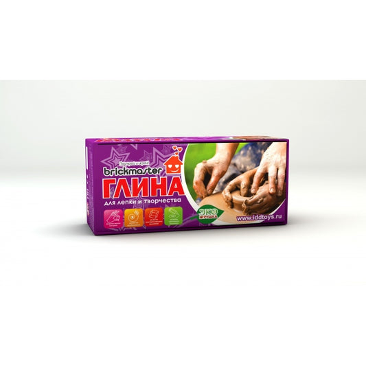 ГЛИНА ДЛЯ ЛЕПКИ И ТВОРЧЕСТВА, 500 ГР в кор.22шт