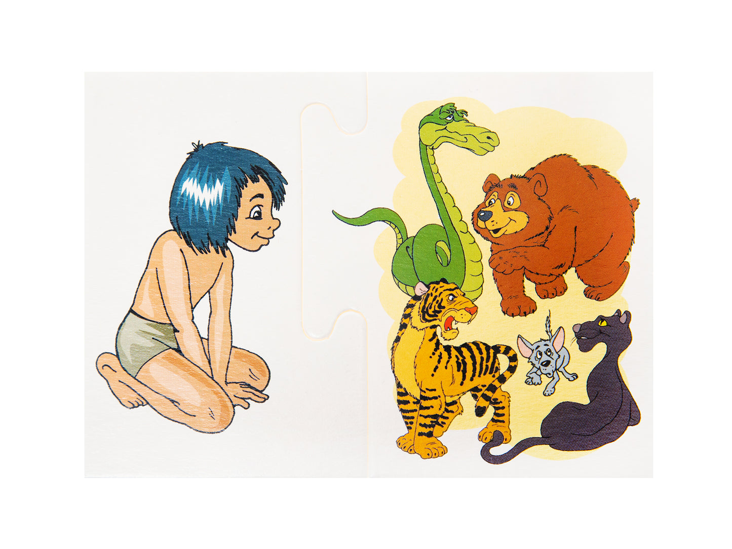 Игра обучающая. Половинки "Где моя сказка?"