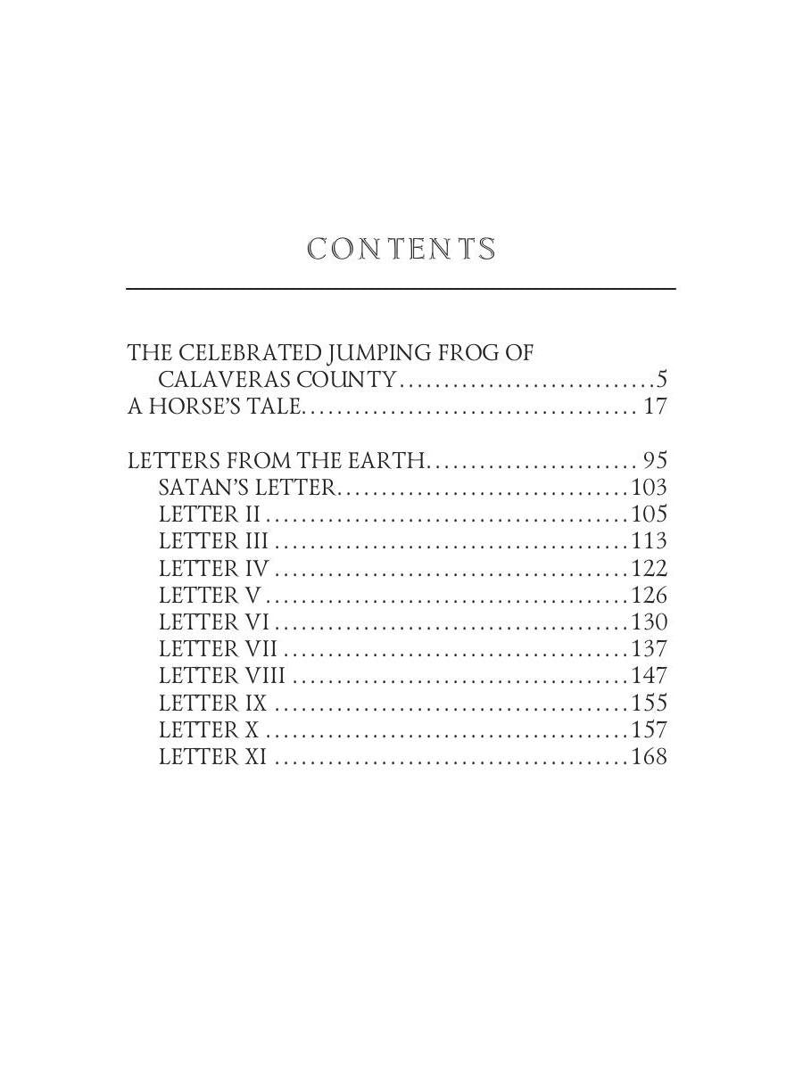 Célèbre grenouille sauteuse du comté de Calaveras et autres contes