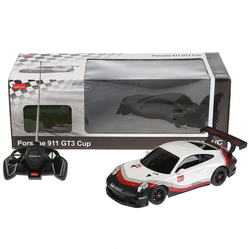 Machine pour porsche 911 gt3 cup 1:18 Rastar en cor. dans le cor.6шт