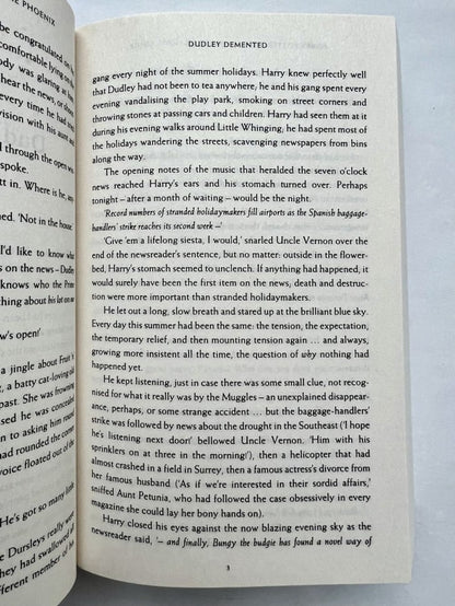 Harry Potter and the Order of the Phoenix J.K. Rowling Гарри Поттер и Орден Феникса Д.К. Роулинг / Книги на английском языке