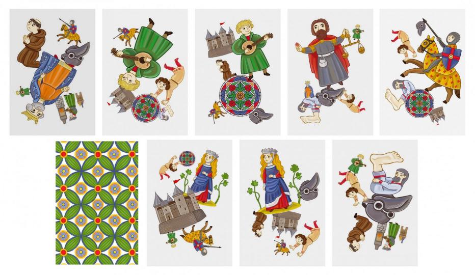 СВ 005 Средневековый переполох. Jeu de cartes