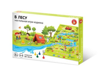 Игра настольная ходилка "В лесу"