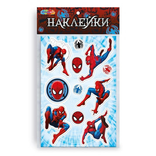 Наклейки бумажные, а5 спайдер MultiArt