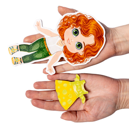 Игра магнитная "Одевашки. Анюта". Серия Магнитные истории (европодвес)