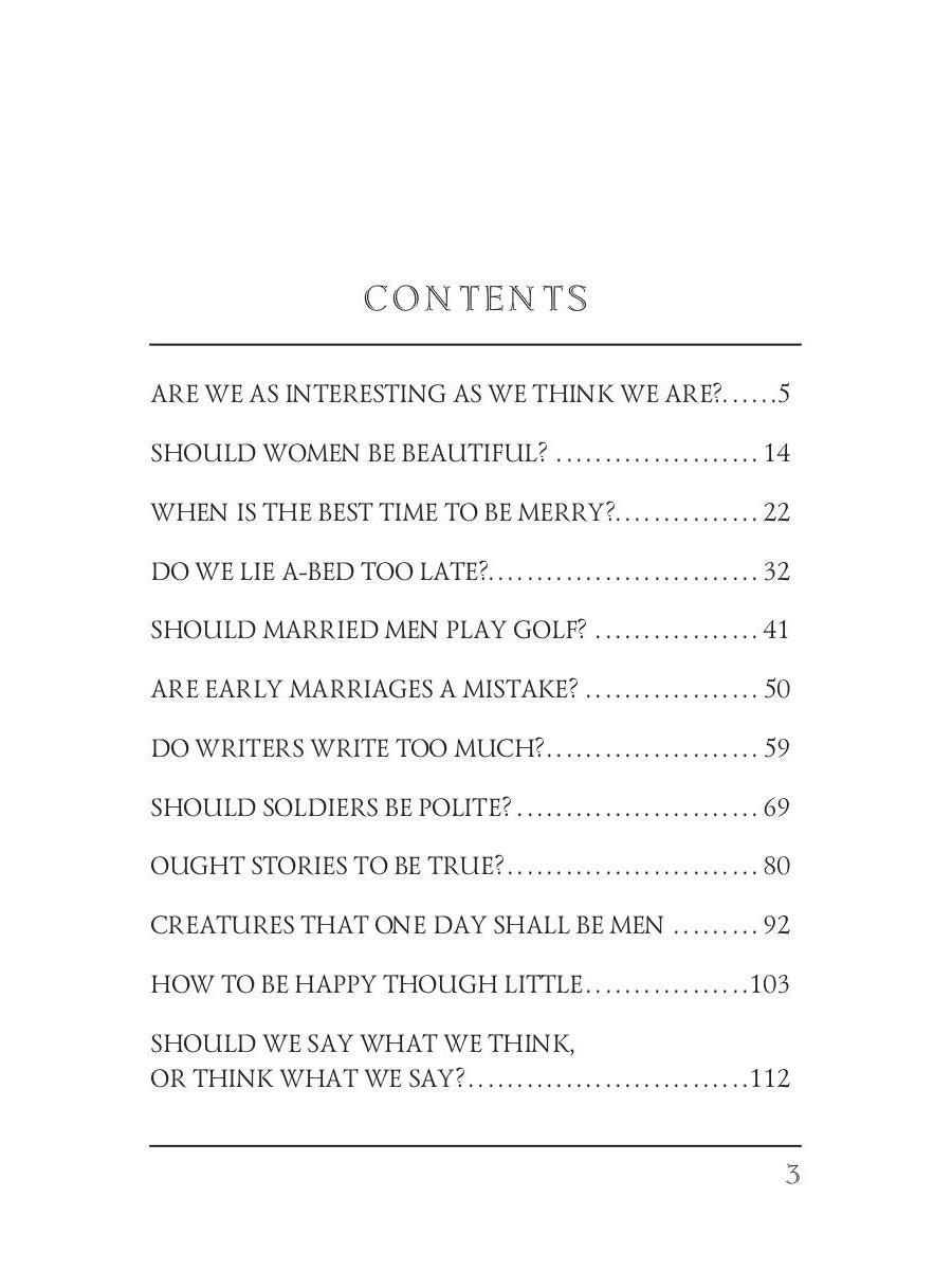 Idle Ideas in 1905 = Праздные мысли праздного человека в 1905 году: на англ.яз