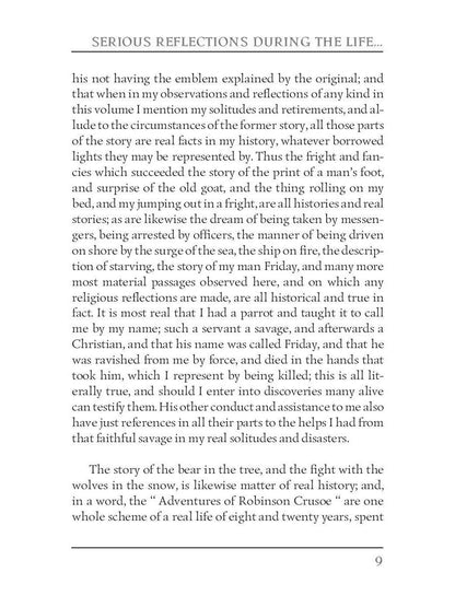 Serious reflections during the life and surprising adventures of Robinson Crusoe: with his Vision of the angelick world = Серьезные размышления Робин