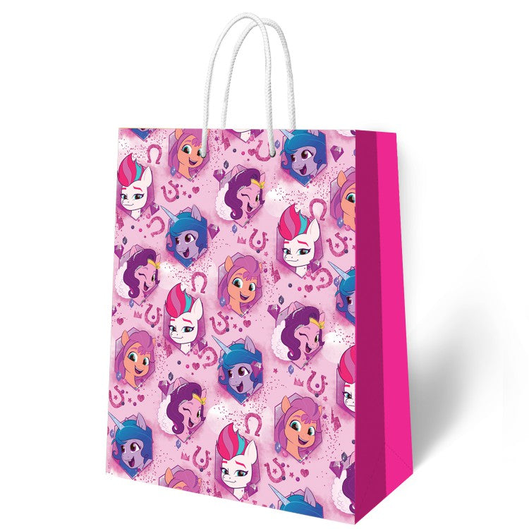 Lecture ND. Paquet de grande taille "My Little Pony", motif rose, 330x455x100mm, art.298294
