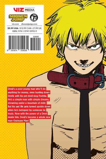 Chainsaw Man, Vol. 1 (Tatsuki Fujimoto) Человек-бензопила том 1 (Тацуки Фудзимото)/ Книги на английском языке