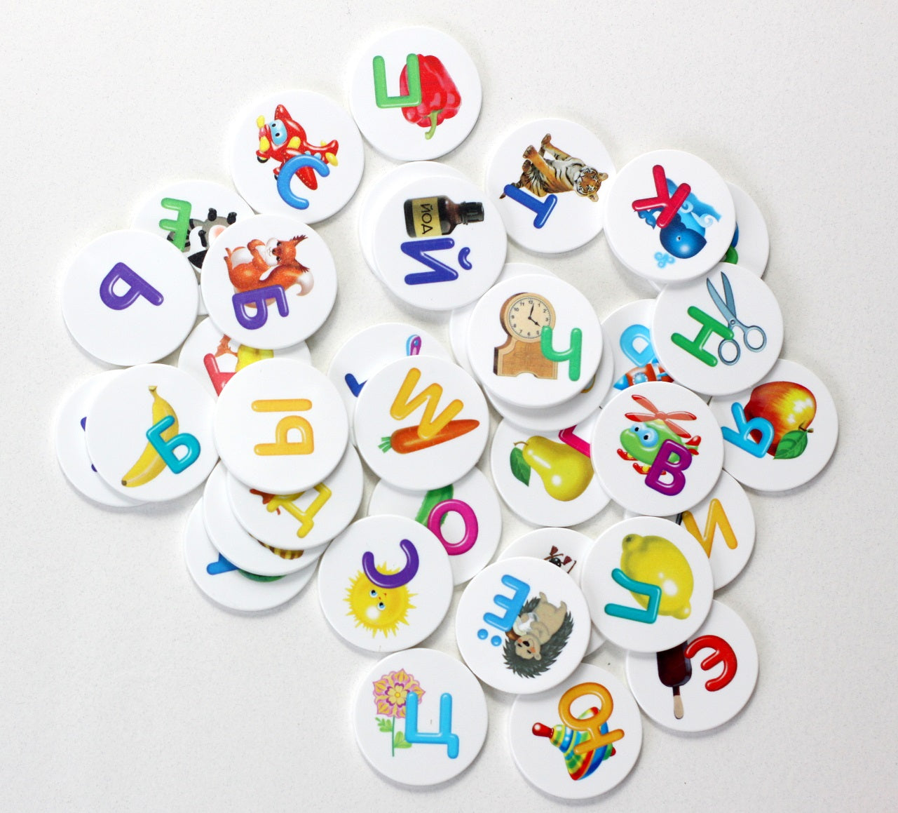 Лото пластмассовое "Азбука"