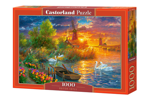 Castorland. Пазл 1000 арт.C-104734 "Вечерняя идиллия"