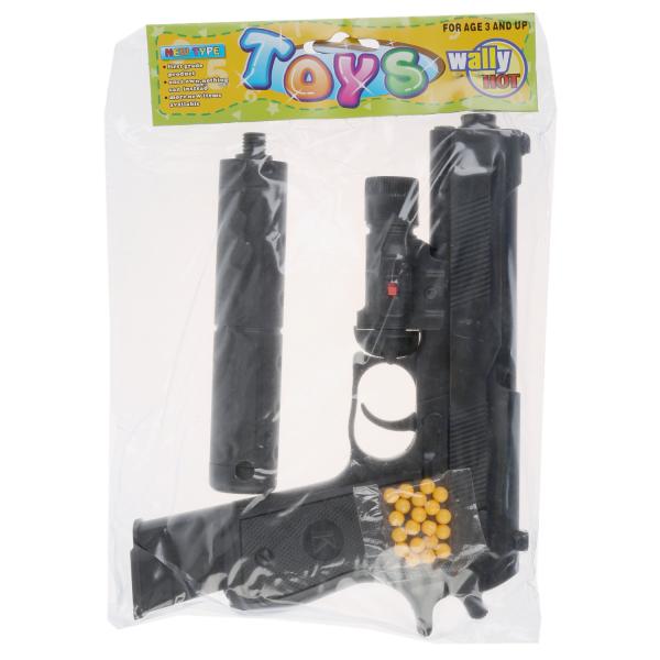 Le pistolet (p) avec le téléphone, avec les écouteurs, avec les pistolets K2012 dans le paquet. dans le cor.2*60шт