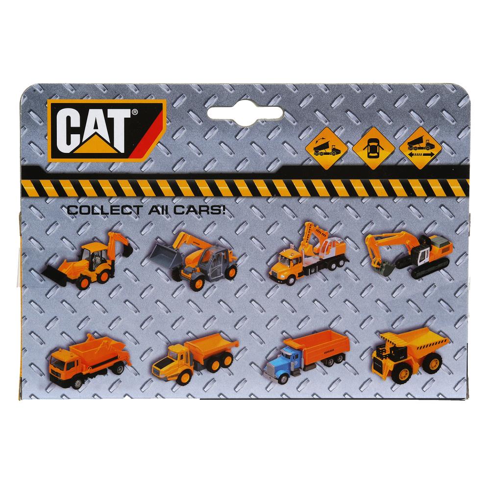 Машина металл caterpillar КАРЬЕРНЫЙ САМОСВАЛ, 15 см, дверь, инерция Технопарк в кор.2*24шт