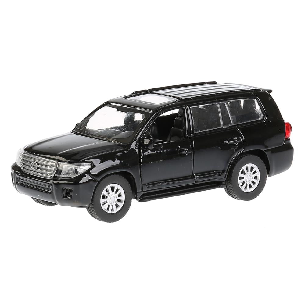 CRUISER-BK 262771 Véhicule en métal TOYOTA LAND CRUISER pour 12,5 cm, double, acier, noir, cor. Technologie