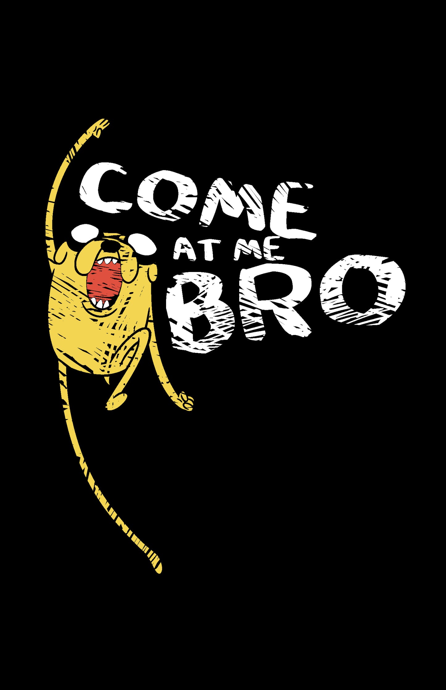 Блокнот "Джейк. Come at me, bro" (с резинкой)