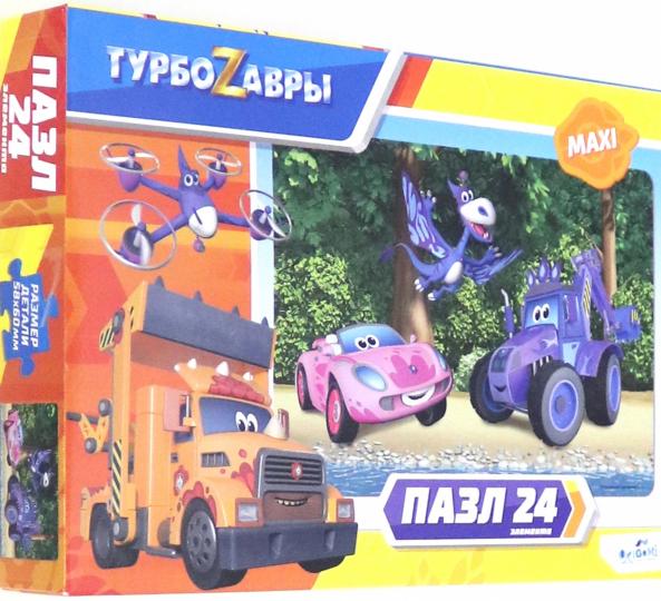 ОР.Турбозавры.Пазл.24Эл.Слаженная команда