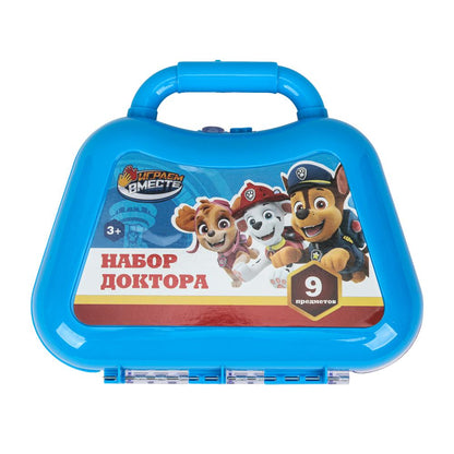 Набор доктора пл.чемодан 23*20*6см ИГРАЕМ ВМЕСТЕ в кор.3*28шт