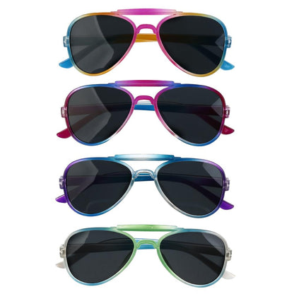 Очки солнцезащитные, пластик, в ассорт. в пак. в пак. уп-12шт в кор.60уп