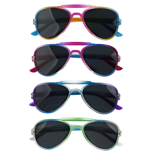 Очки солнцезащитные, пластик, в ассорт. в пак. в пак. уп-12шт в кор.60уп