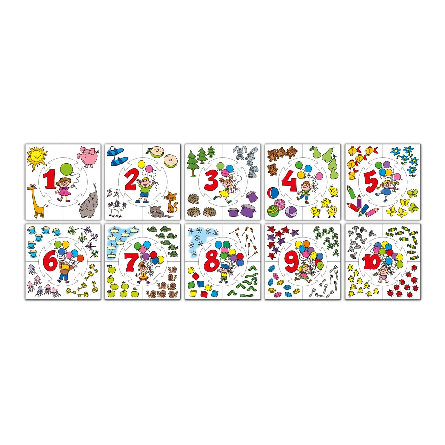 ЦИФРЫ. НАСТОЛЬНАЯ ИГРА СЕРИИ "УЧИСЬ, ИГРАЯ!" (М/Г) 00062 в уп.10шт