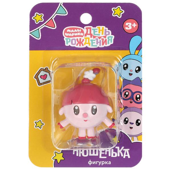 Фигурка 6 см Малышарики Нюшенька, блист ИГРАЕМ ВМЕСТЕ в кор.8*10шт
