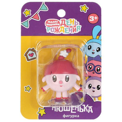 Фигурка 6 см Малышарики Нюшенька, блист ИГРАЕМ ВМЕСТЕ в кор.8*10шт