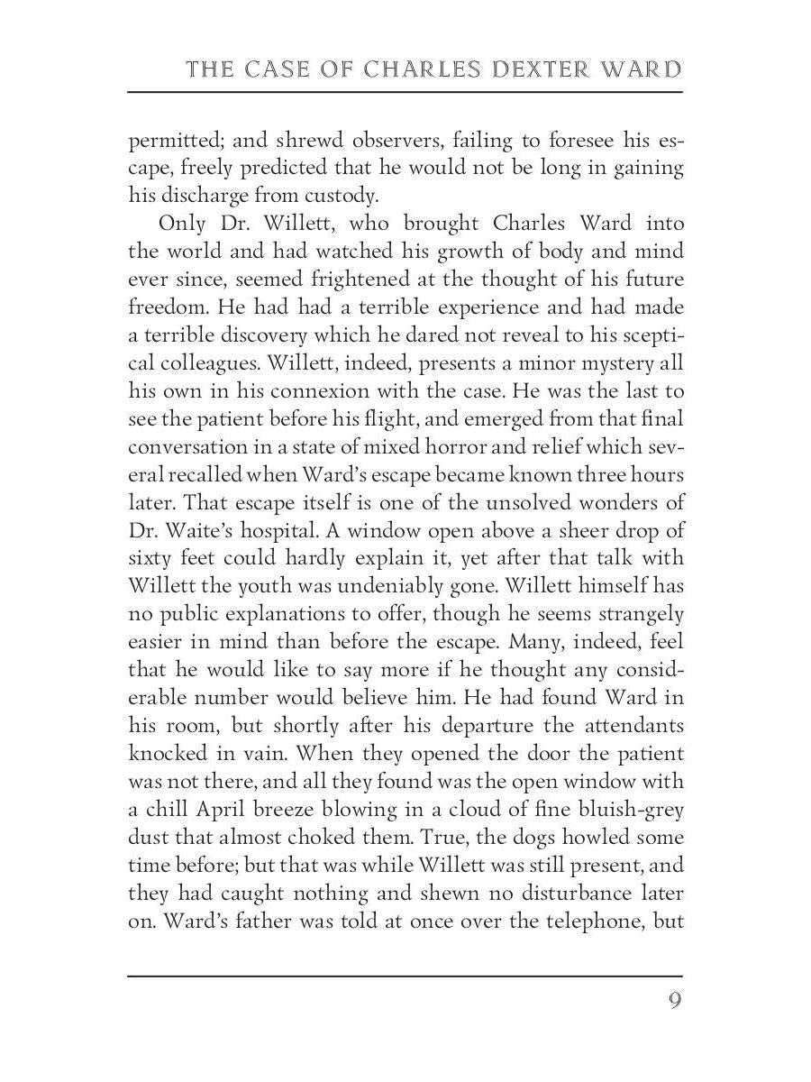 The Case of Charles Dexter Ward = История Чарлза Декстера Варда: на англ.яз