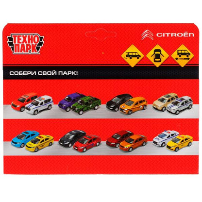 JUMPER-14POL-SRМашина металл CITROEN JUMPER ПОЛИЦИЯ 14 см, двер, баг, инер, серебр, кор. Технопарк в