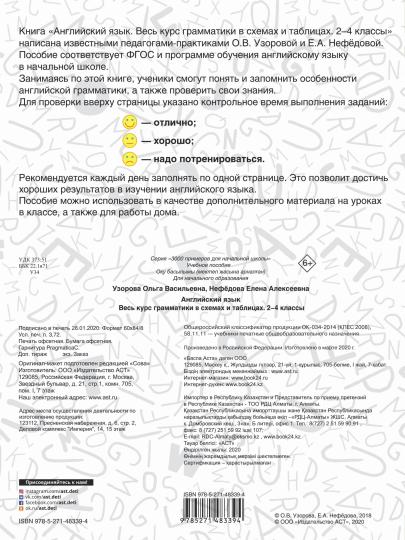 Английский язык. Весь курс грамматики в схемах и таблицах