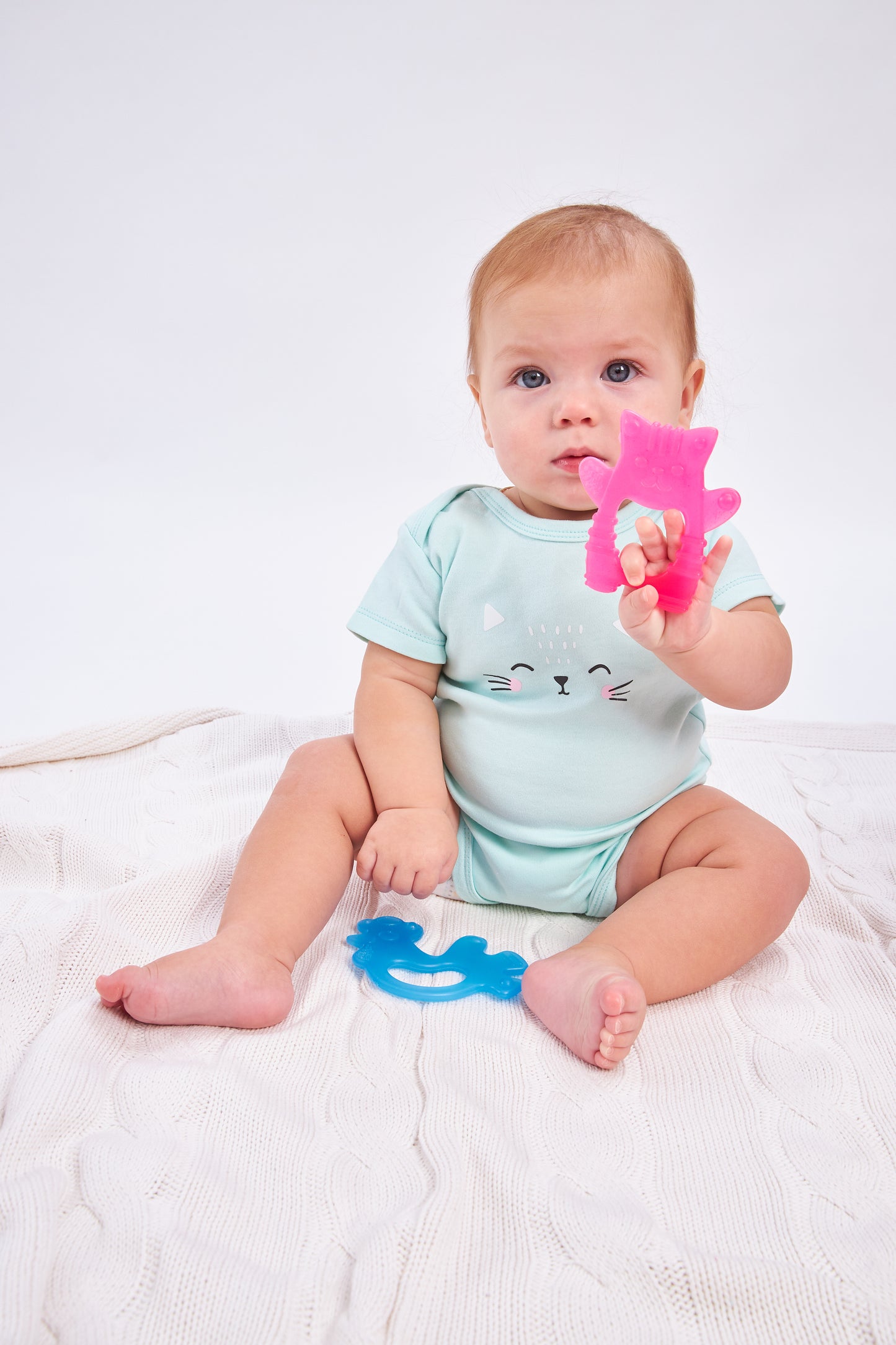 Jouets pour bébé, ensemble complet "Котик и Петушок"
