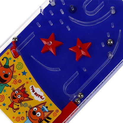 Pinbol de jeu simple, Tri Cota kor.19,5*14,5*3 cm, ИГРАЕМ ВМЕСТЕ в kor.2*72шт