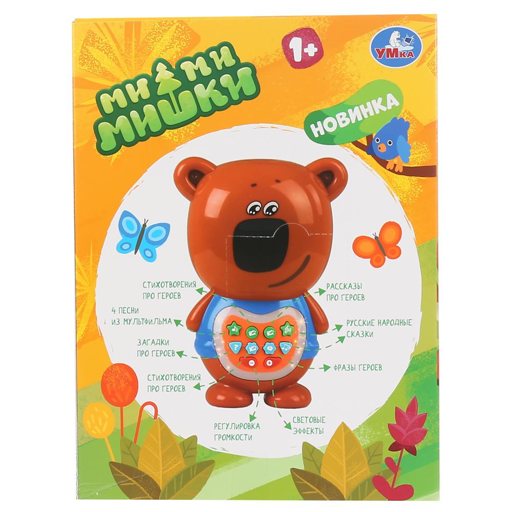 Кеша-сказочник МИМИМИШКИ на бат., свет+звук, руссифиц. в русс. кор. Умка в кор.2*24шт