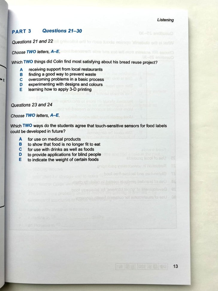 IELTS Cambridge 19 (Académique) + CD