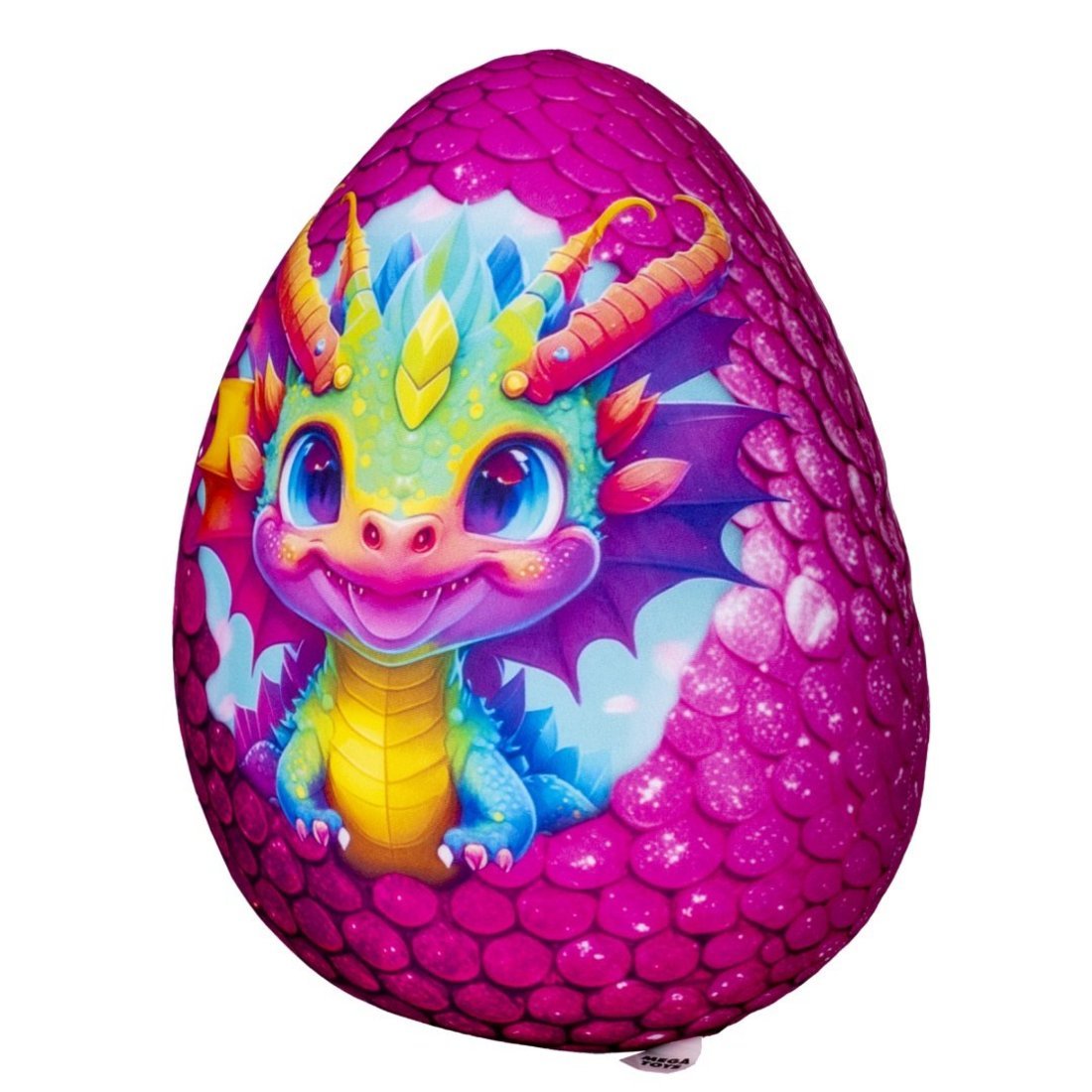 Mega Toys. Игрушка антистресс "Яйцо дракона" 37 см. арт. МТ37012 (символ года 2024)