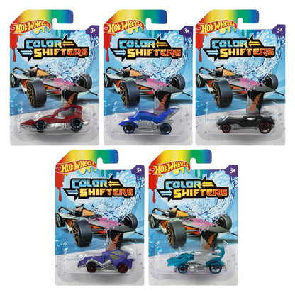 Машина металл Хот Вилс hot wheels меняет цвет 8 см, св. ход, блист. - в кор.2*360шт