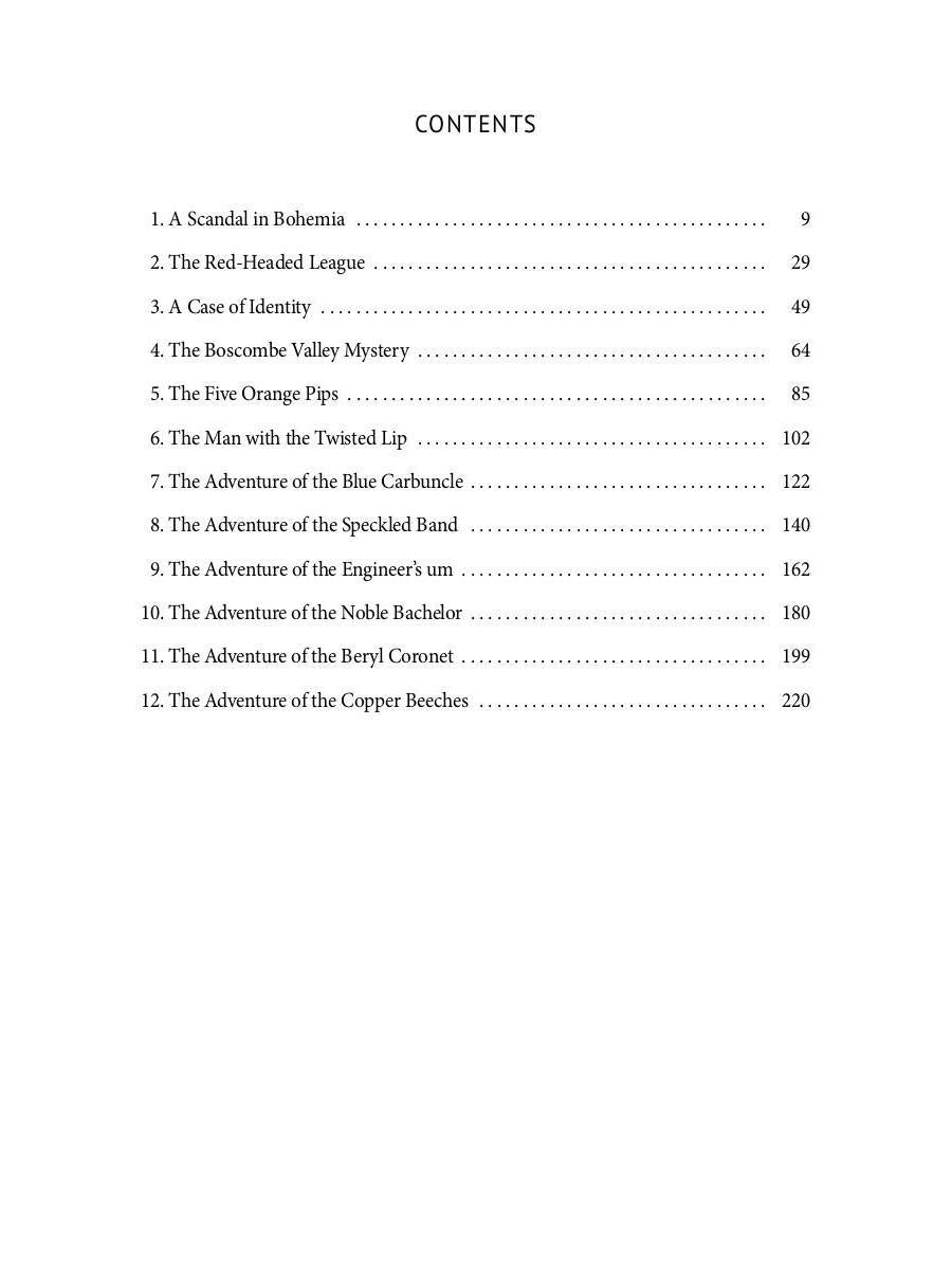 Les aventures de Sherlock Holmes