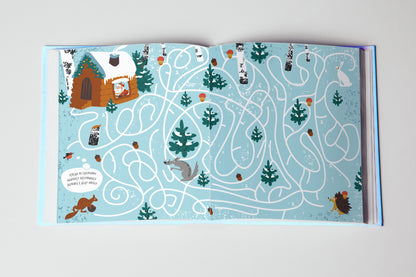 Зимние каникулы: новогодний альбом раскрасок. 3-7 лет